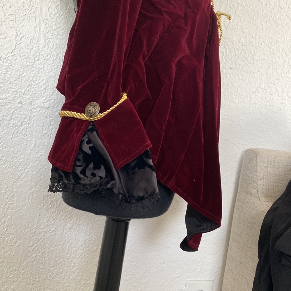 !!!SAME DAY SHIP!!!  Deluxe Pirate Jacket - Picture 7 of 9